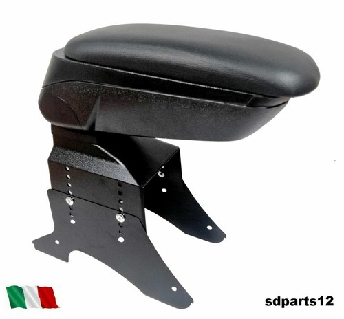 Bracciolo nero portaoggetti - bracciolo,