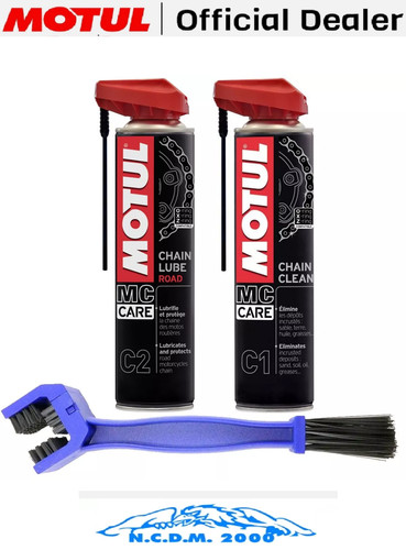 Kit pulizia catena moto - kit,