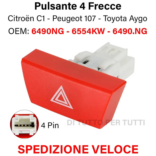 Interruttore pulsante frecce - pulsante,