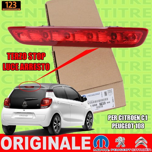 Luce fanale freno terzo - terzo, stop